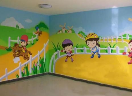 利辛幼儿园墙体彩绘制作流程及注意事项