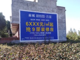 利辛墙体广告的好处