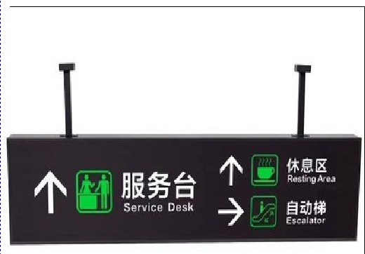 利辛吊牌灯箱制作流程。