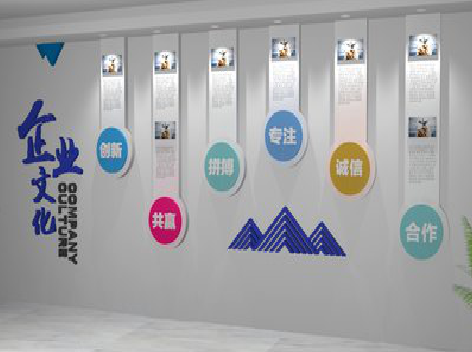 利辛企业文化墙需要传递什么办公文化？